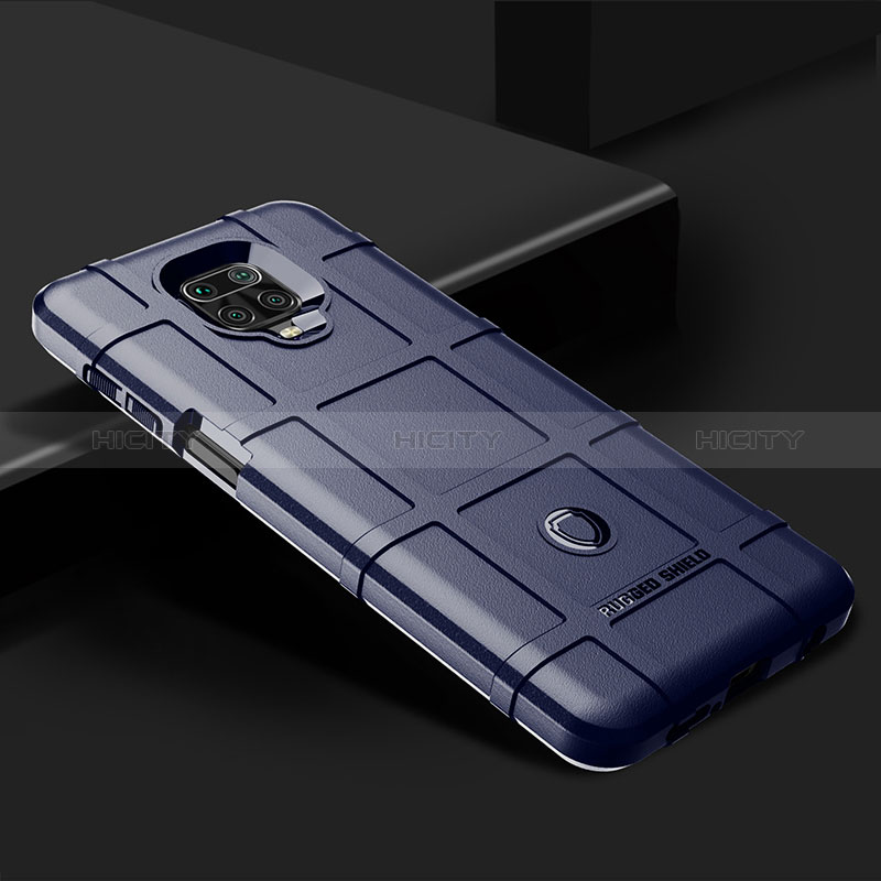 Funda Silicona Ultrafina Goma 360 Grados Carcasa J01S para Xiaomi Poco M2 Pro Azul