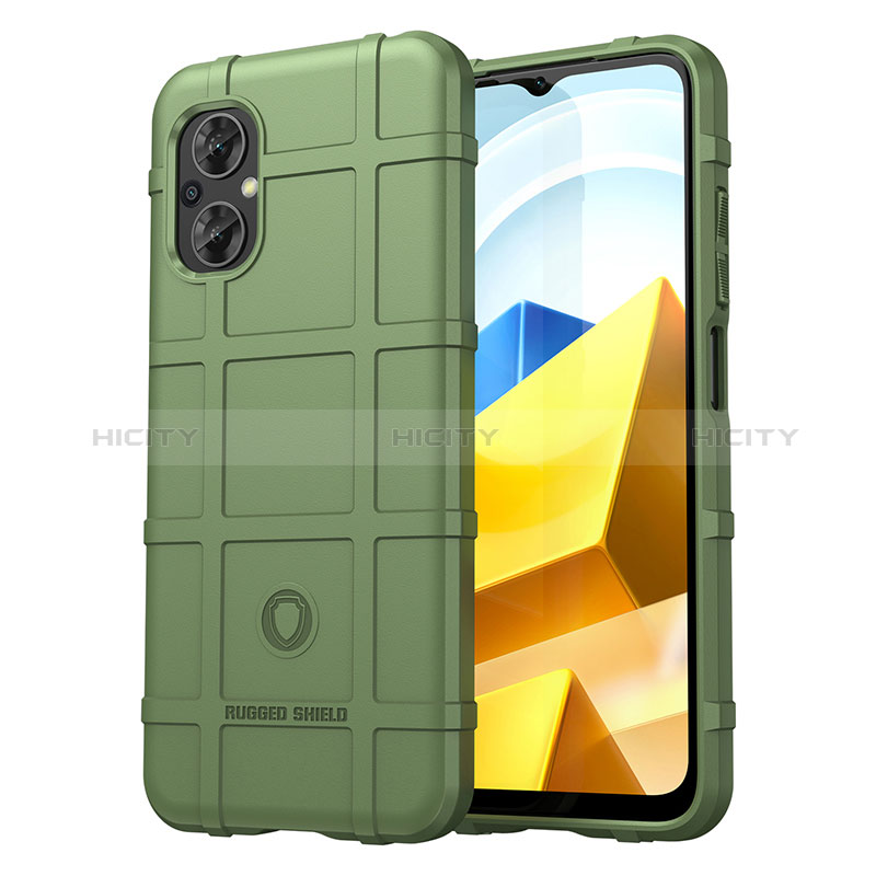 Funda Silicona Ultrafina Goma 360 Grados Carcasa J01S para Xiaomi Poco M5 4G Verde