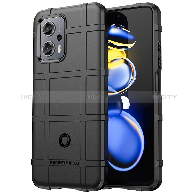 Funda Silicona Ultrafina Goma 360 Grados Carcasa J01S para Xiaomi Poco X4 GT 5G Negro