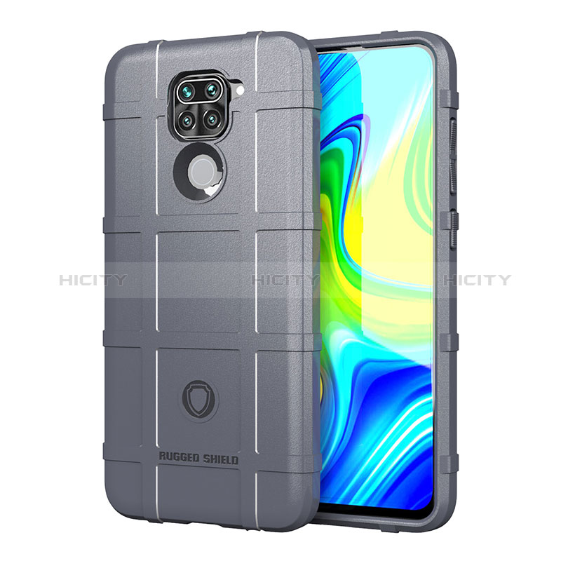 Funda Silicona Ultrafina Goma 360 Grados Carcasa J01S para Xiaomi Redmi 10X 4G Gris