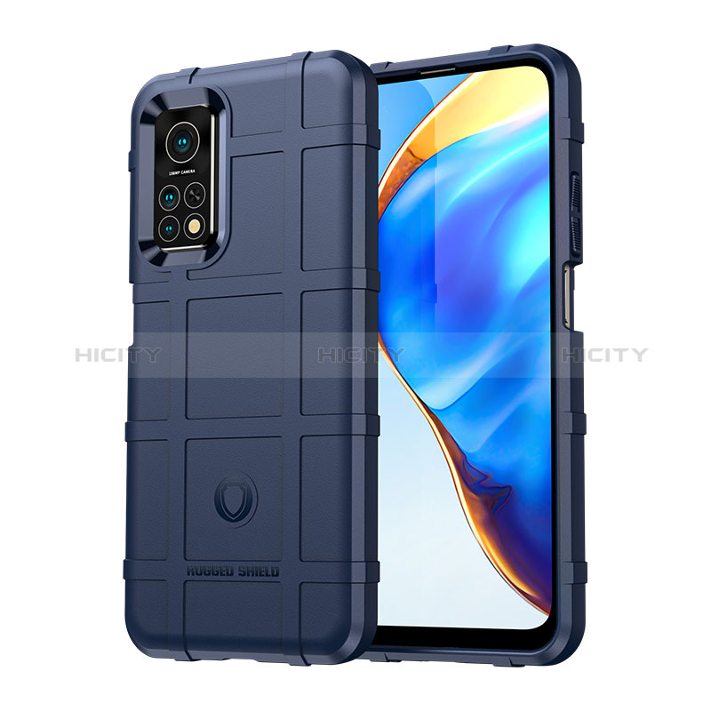 Funda Silicona Ultrafina Goma 360 Grados Carcasa J01S para Xiaomi Redmi K30S 5G Azul