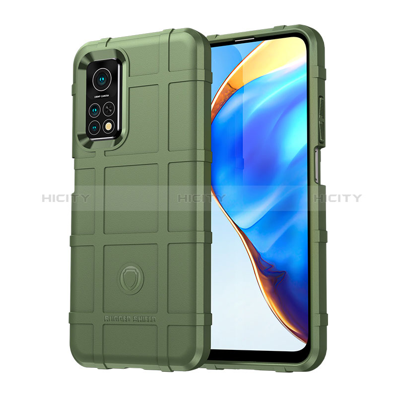 Funda Silicona Ultrafina Goma 360 Grados Carcasa J01S para Xiaomi Redmi K30S 5G Verde