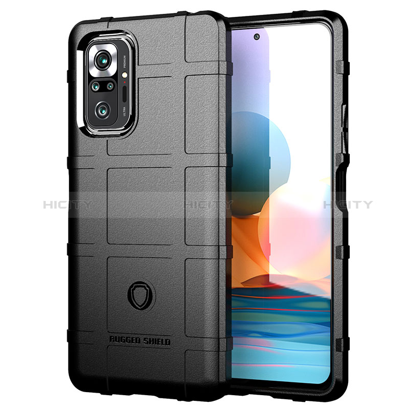 Funda Silicona Ultrafina Goma 360 Grados Carcasa J01S para Xiaomi Redmi Note 10 Pro 4G