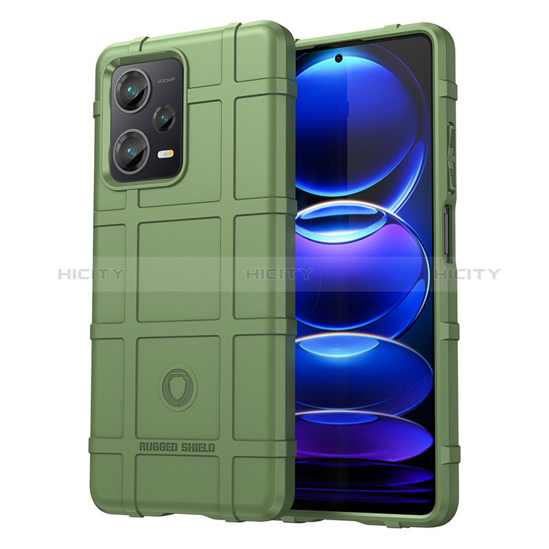 Funda Silicona Ultrafina Goma 360 Grados Carcasa J01S para Xiaomi Redmi Note 12 Explorer Verde