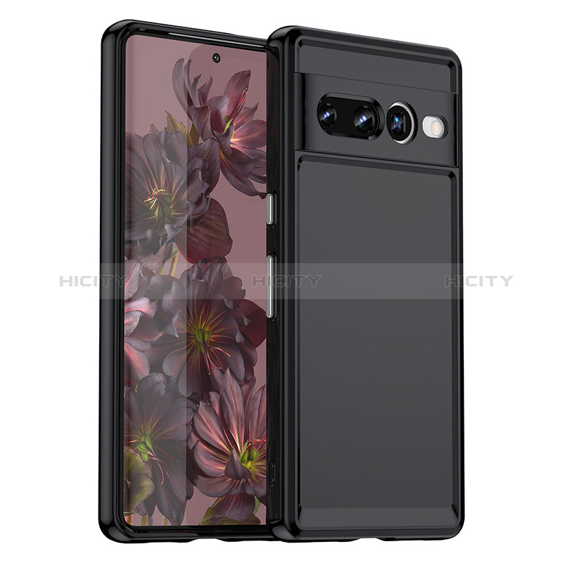 Funda Silicona Ultrafina Goma 360 Grados Carcasa J02S para Google Pixel 7 Pro 5G Negro