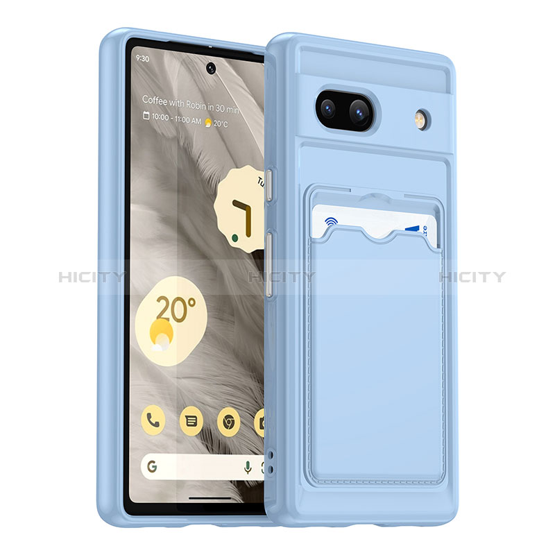 Funda Silicona Ultrafina Goma 360 Grados Carcasa J02S para Google Pixel 7a 5G