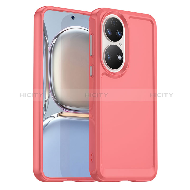 Funda Silicona Ultrafina Goma 360 Grados Carcasa J02S para Huawei P50 Pro