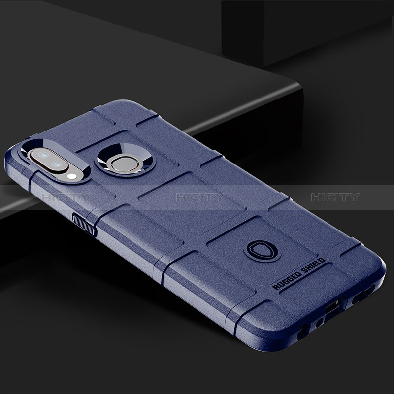 Funda Silicona Ultrafina Goma 360 Grados Carcasa J02S para Samsung Galaxy A10s Azul