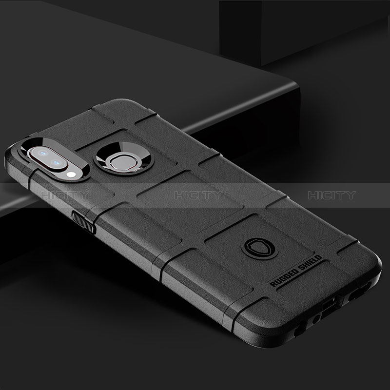 Funda Silicona Ultrafina Goma 360 Grados Carcasa J02S para Samsung Galaxy A10s Negro