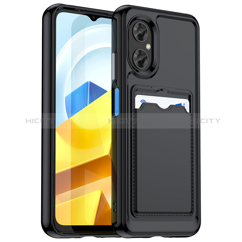 Funda Silicona Ultrafina Goma 360 Grados Carcasa J02S para Xiaomi Poco M4 5G Negro