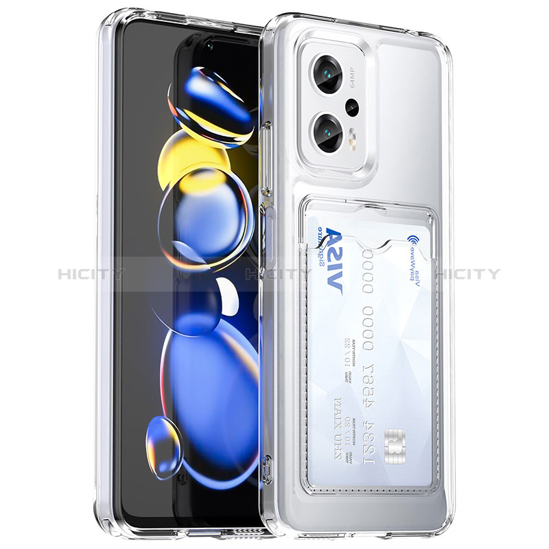 Funda Silicona Ultrafina Goma 360 Grados Carcasa J02S para Xiaomi Poco X4 GT 5G Claro