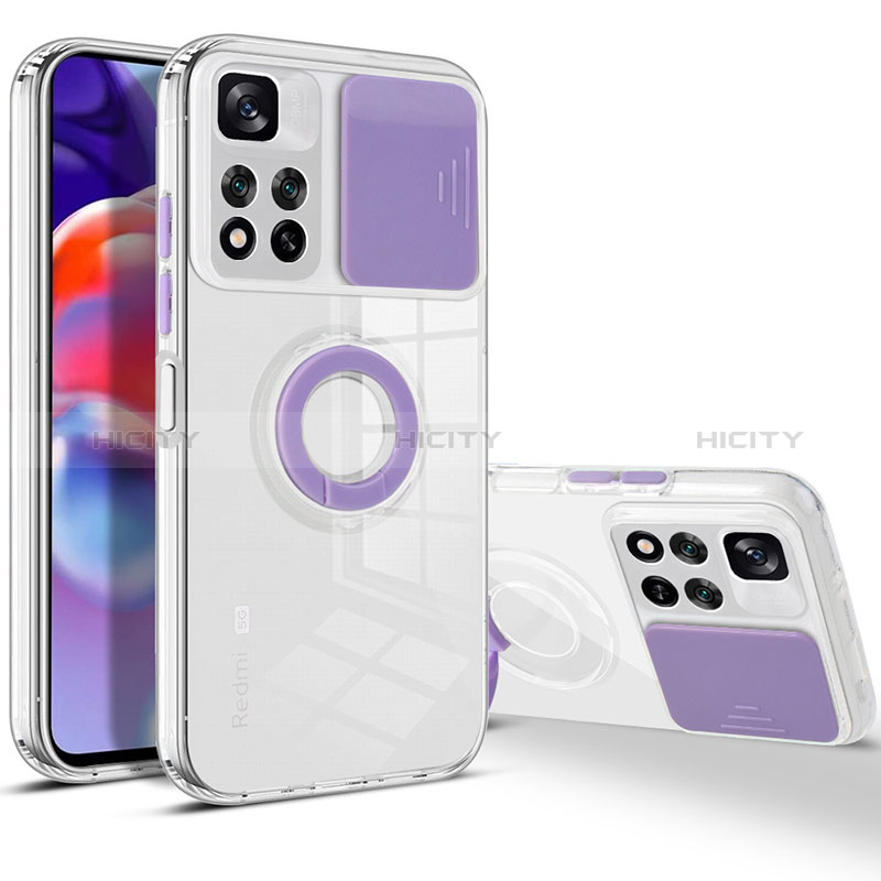 Funda Silicona Ultrafina Goma 360 Grados Carcasa MJ1 para Xiaomi Mi 11i 5G (2022) Purpura Claro