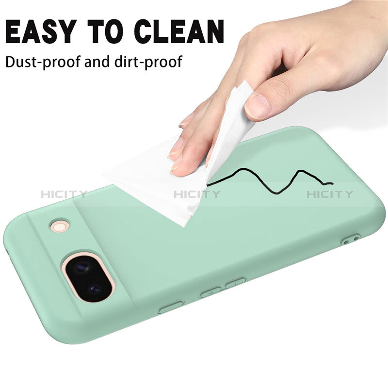 Funda Silicona Ultrafina Goma 360 Grados Carcasa para Google Pixel 8a 5G