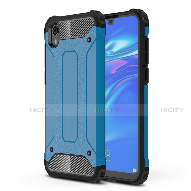 Funda Silicona Ultrafina Goma 360 Grados Carcasa para Huawei Enjoy 8S Azul