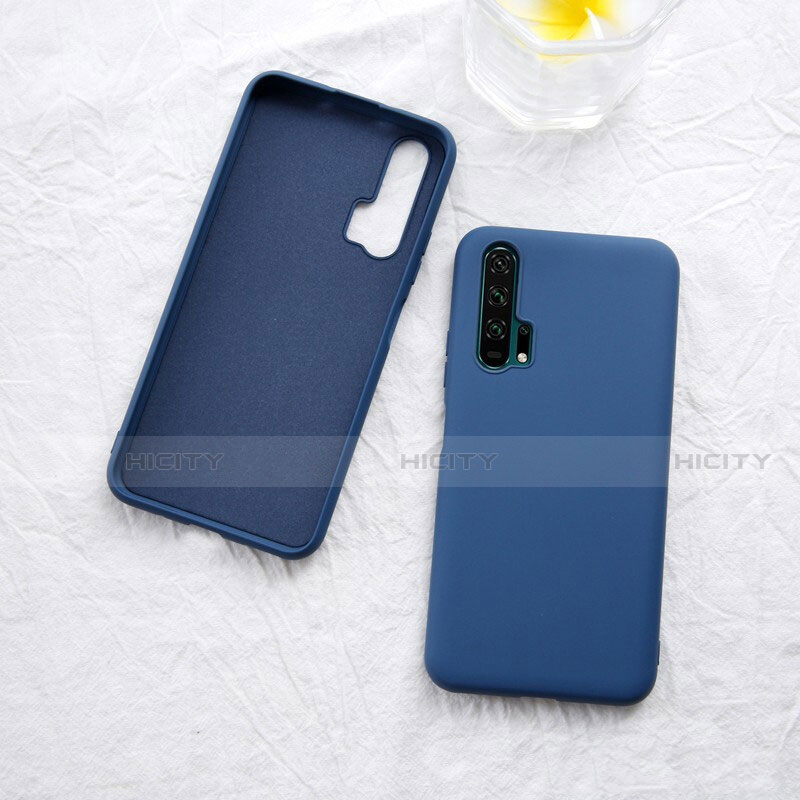 Funda Silicona Ultrafina Goma 360 Grados Carcasa para Huawei Honor 20 Pro Azul