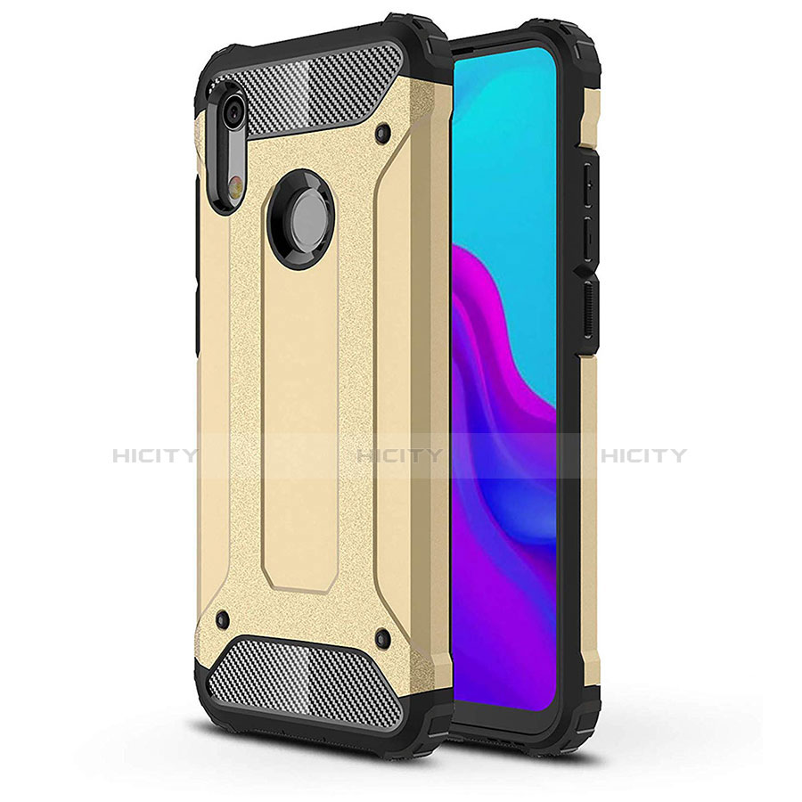 Funda Silicona Ultrafina Goma 360 Grados Carcasa para Huawei Honor 8A Oro