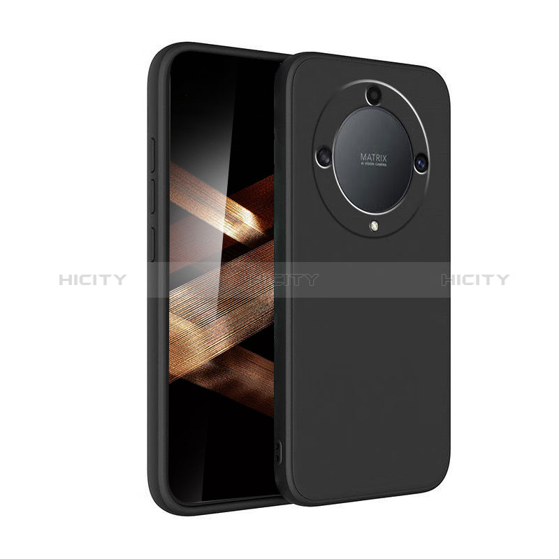Funda Silicona Ultrafina Goma 360 Grados Carcasa para Huawei Honor Magic6 Lite 5G Negro