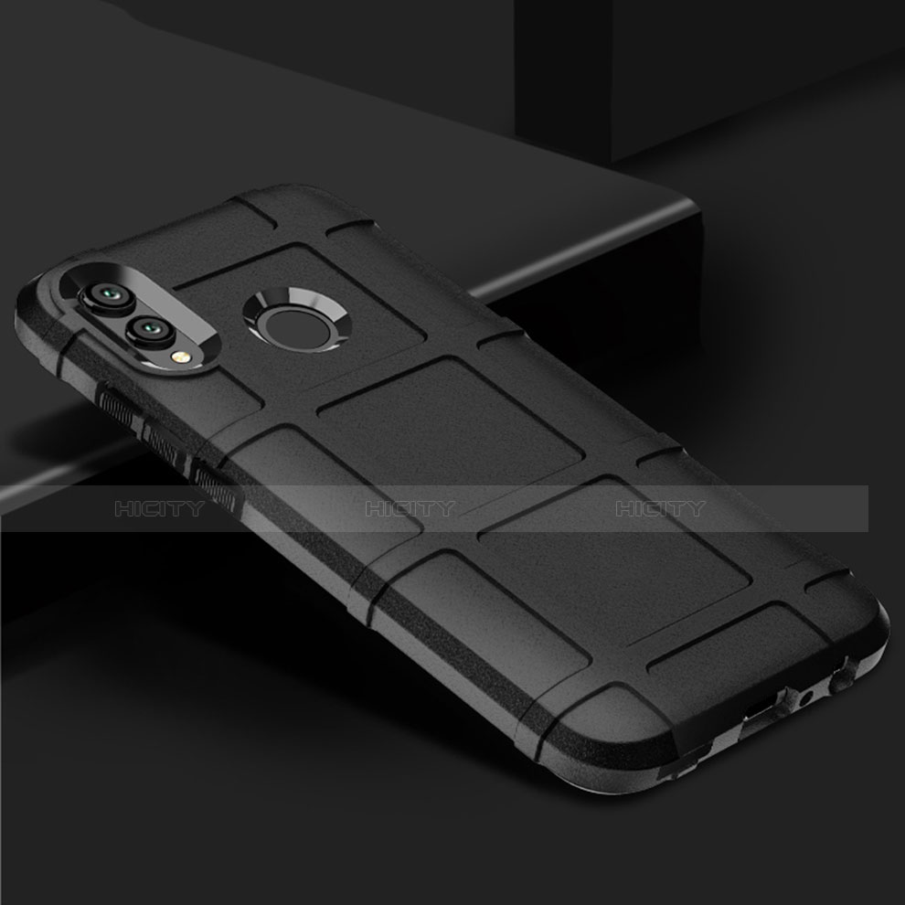 Funda Silicona Ultrafina Goma 360 Grados Carcasa para Huawei Honor View 10 Lite Negro