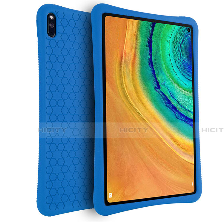 Funda Silicona Ultrafina Goma 360 Grados Carcasa para Huawei MatePad Pro Azul