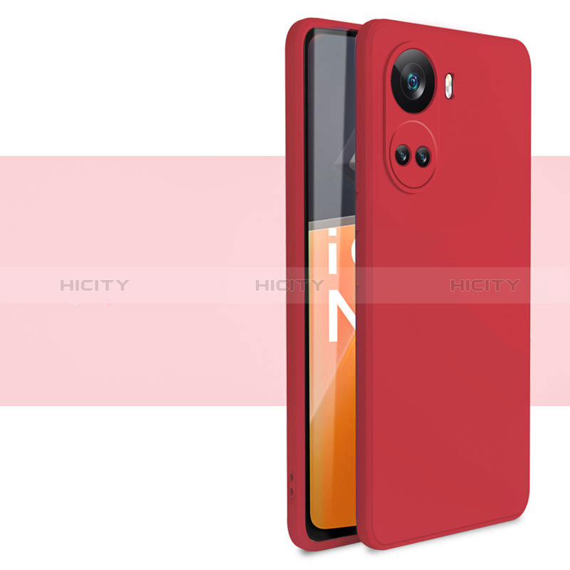 Funda Silicona Ultrafina Goma 360 Grados Carcasa para Huawei Nova 10 SE Rojo