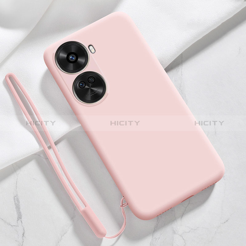 Funda Silicona Ultrafina Goma 360 Grados Carcasa para Huawei Nova 11 SE Rosa