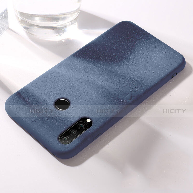 Funda Silicona Ultrafina Goma 360 Grados Carcasa para Huawei Nova 4e Azul