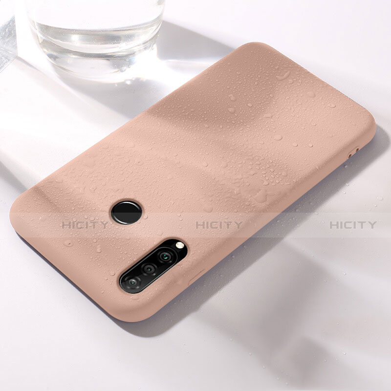 Funda Silicona Ultrafina Goma 360 Grados Carcasa para Huawei Nova 4e Oro Rosa