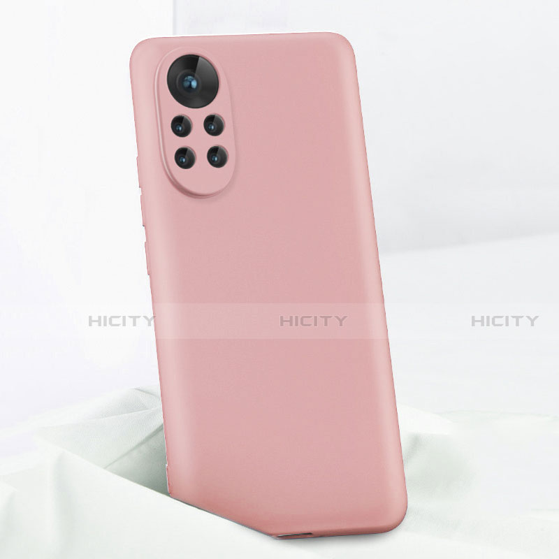 Funda Silicona Ultrafina Goma 360 Grados Carcasa para Huawei Nova 8 5G Rosa