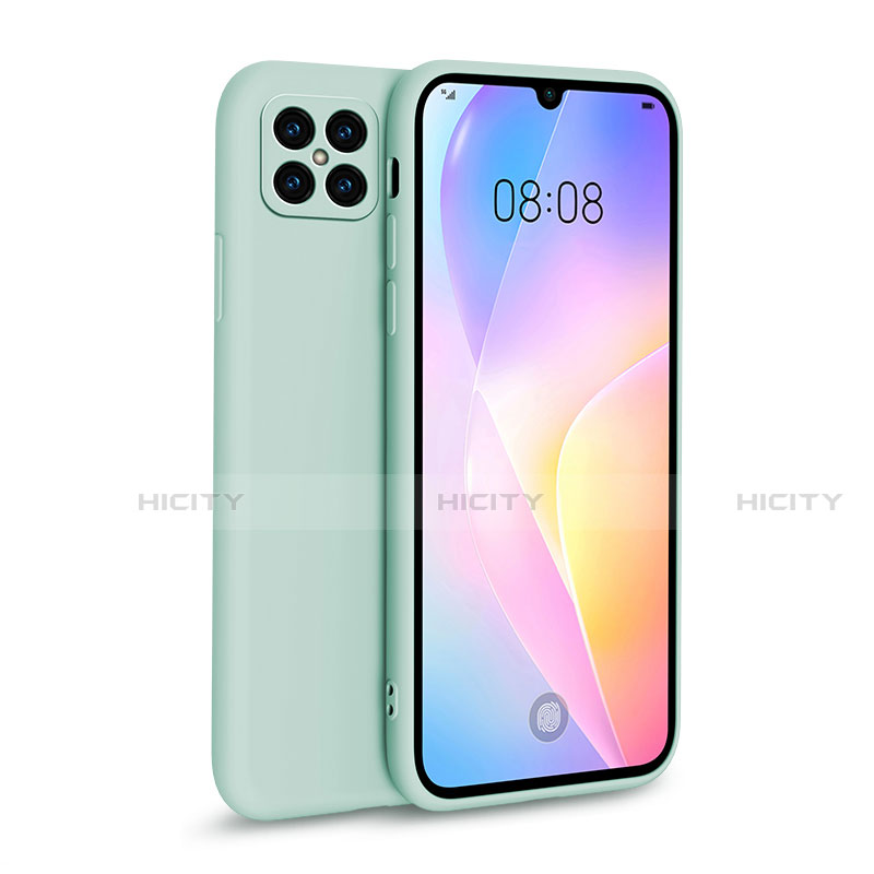 Funda Silicona Ultrafina Goma 360 Grados Carcasa para Huawei Nova 8 SE 5G Cian