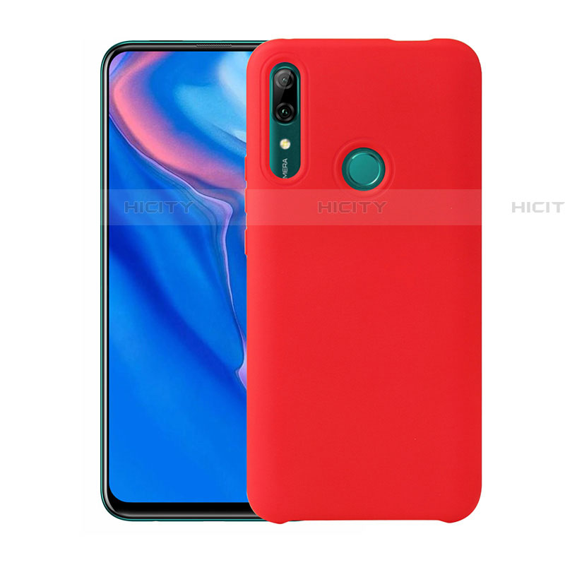 Funda Silicona Ultrafina Goma 360 Grados Carcasa para Huawei P Smart Z Rojo