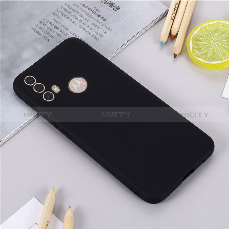 Funda Silicona Ultrafina Goma 360 Grados Carcasa para Motorola Moto E20 Negro