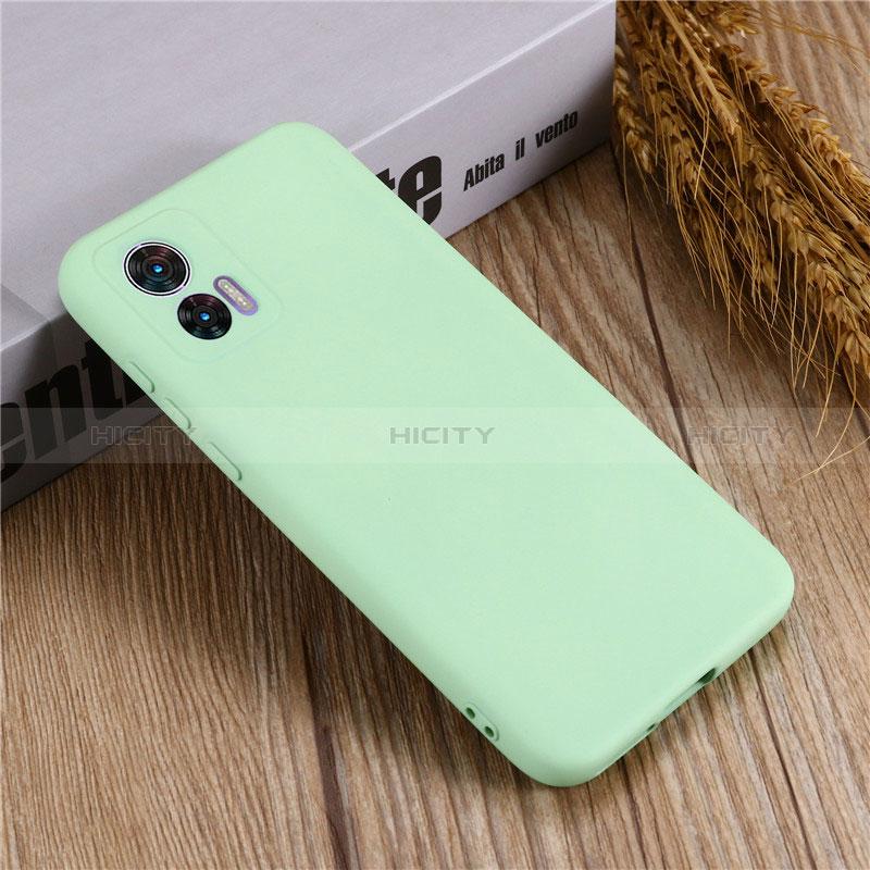 Funda Silicona Ultrafina Goma 360 Grados Carcasa para Motorola Moto Edge 30 Lite 5G Verde