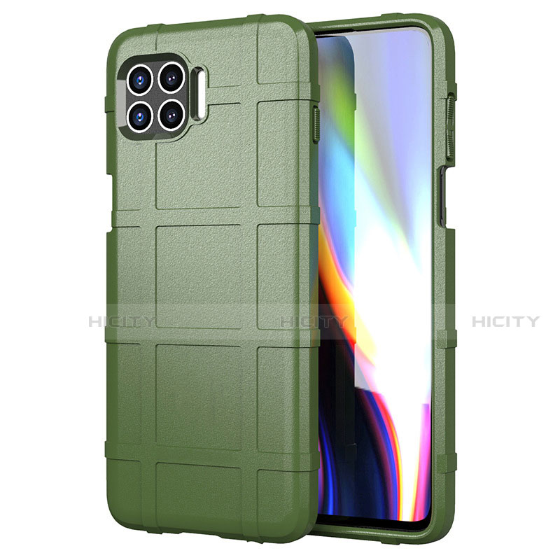 Funda Silicona Ultrafina Goma 360 Grados Carcasa para Motorola Moto G 5G Plus Verde