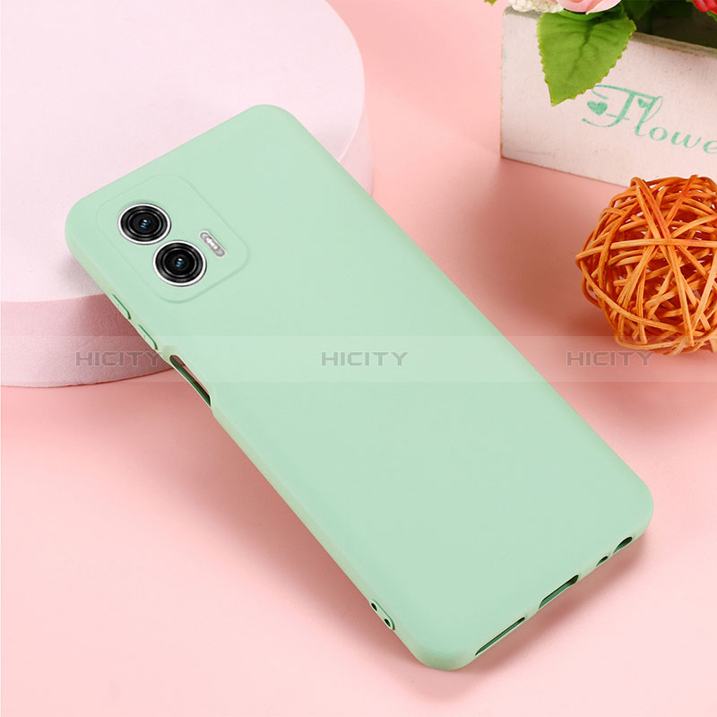 Funda Silicona Ultrafina Goma 360 Grados Carcasa para Motorola Moto G53 5G Verde