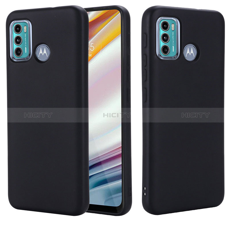 Funda Silicona Ultrafina Goma 360 Grados Carcasa para Motorola Moto G60 Negro