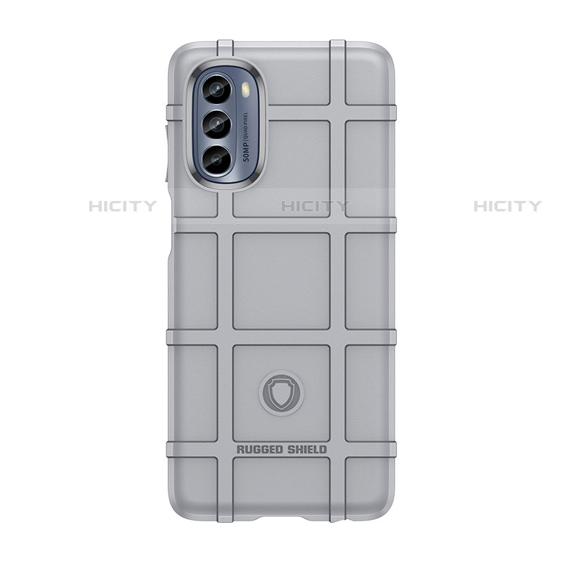 Funda Silicona Ultrafina Goma 360 Grados Carcasa para Motorola Moto G62 5G Gris