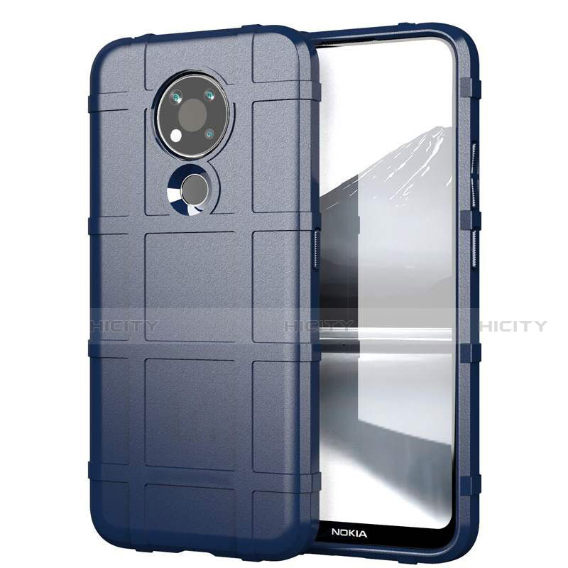 Funda Silicona Ultrafina Goma 360 Grados Carcasa para Nokia 3.4 Azul