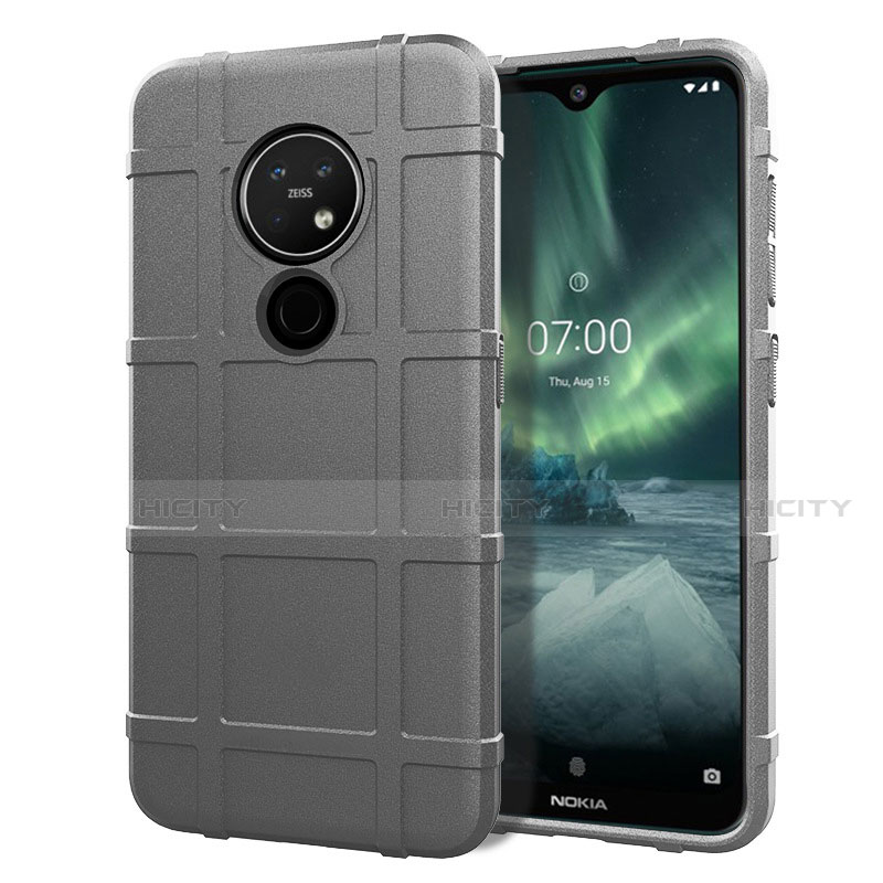 Funda Silicona Ultrafina Goma 360 Grados Carcasa para Nokia 6.2 Gris