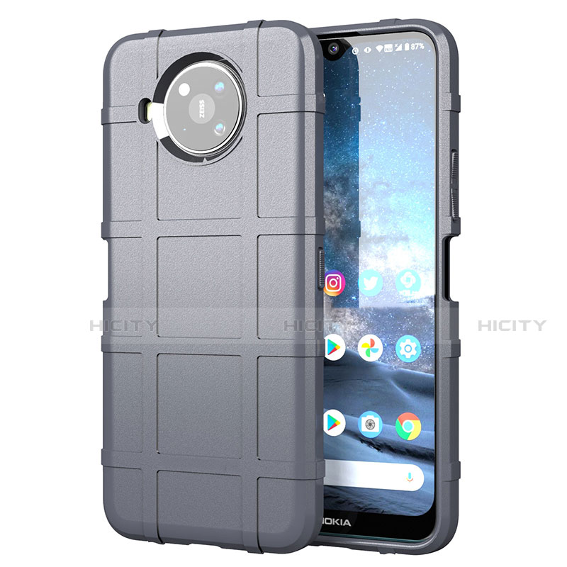 Funda Silicona Ultrafina Goma 360 Grados Carcasa para Nokia 8.3 5G Gris