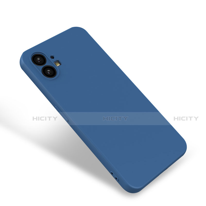 Funda Silicona Ultrafina Goma 360 Grados Carcasa para Nothing Phone 1 Azul