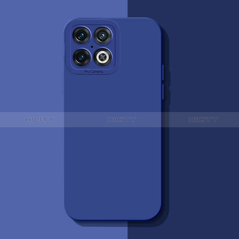 Funda Silicona Ultrafina Goma 360 Grados Carcasa para OnePlus 10 Pro 5G Azul