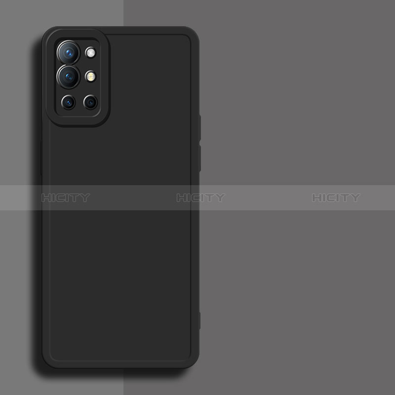 Funda Silicona Ultrafina Goma 360 Grados Carcasa para OnePlus 9R 5G Negro