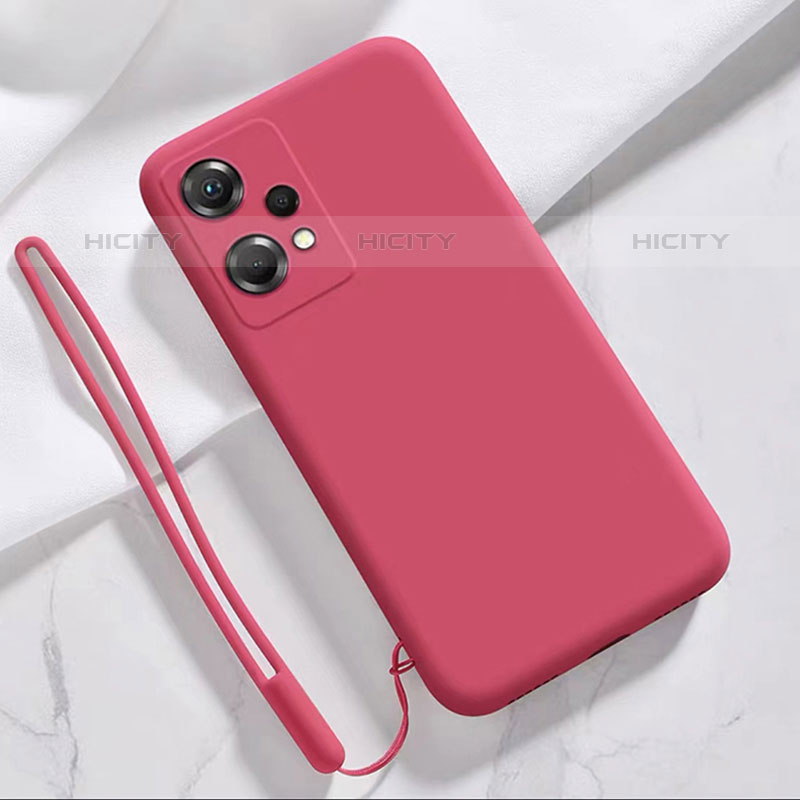 Funda Silicona Ultrafina Goma 360 Grados Carcasa para OnePlus Nord CE 2 Lite 5G Rojo