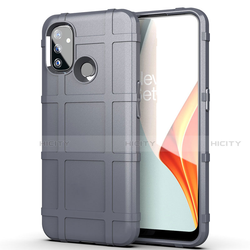 Funda Silicona Ultrafina Goma 360 Grados Carcasa para OnePlus Nord N100 Gris