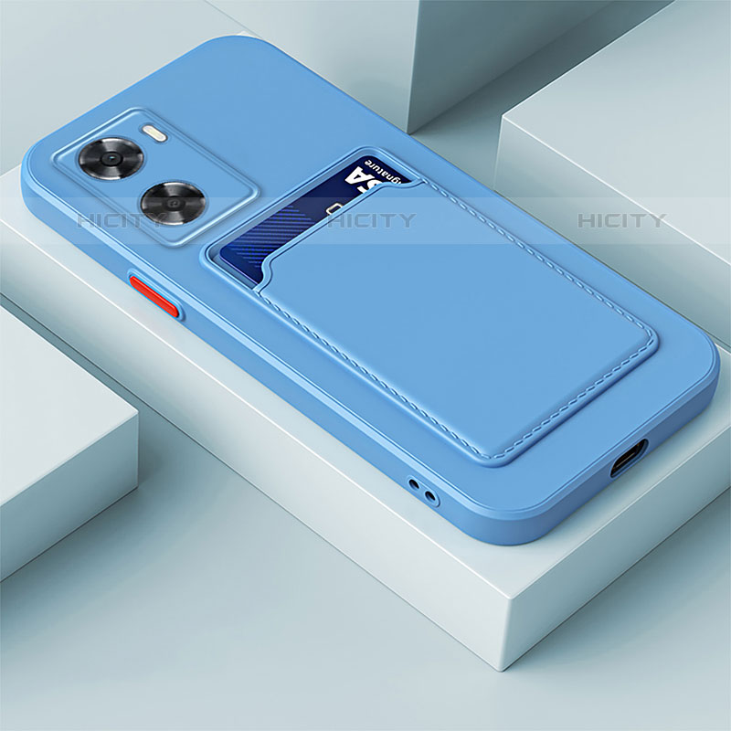 Funda Silicona Ultrafina Goma 360 Grados Carcasa para OnePlus Nord N20 SE Azul Cielo