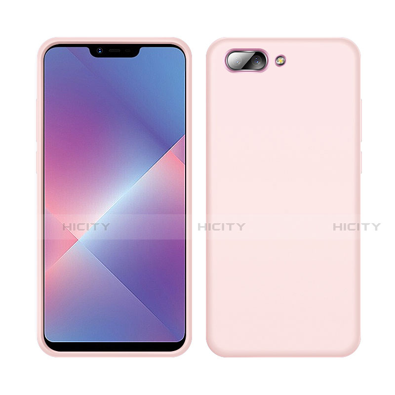 Funda Silicona Ultrafina Goma 360 Grados Carcasa para Oppo A12e Rosa