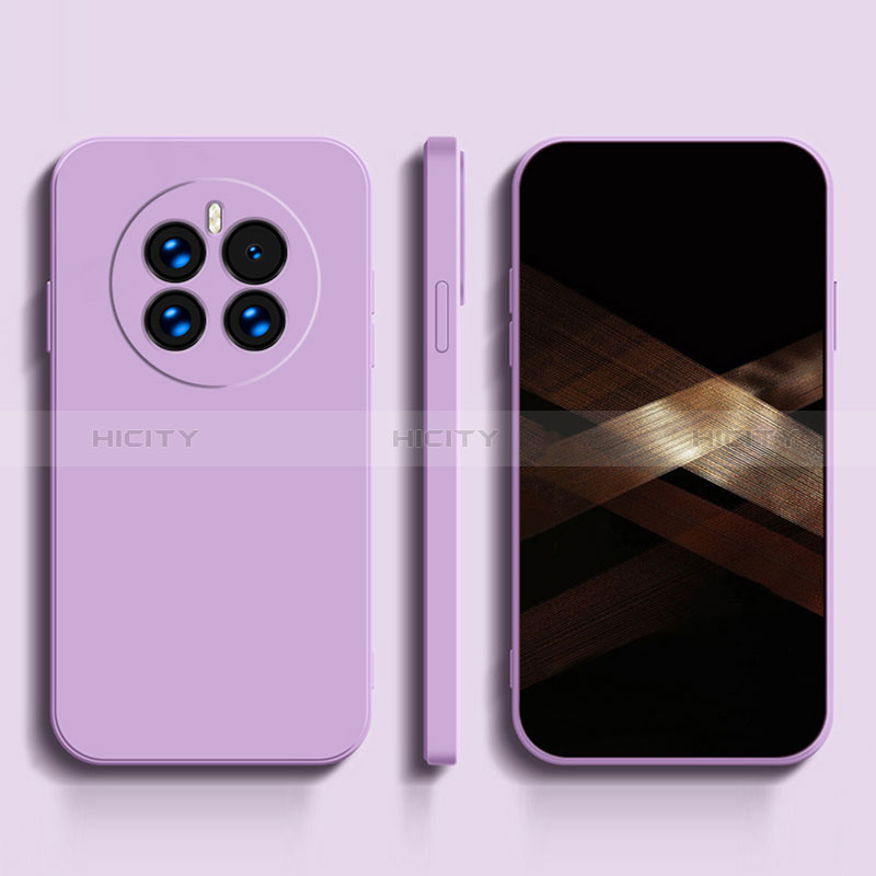 Funda Silicona Ultrafina Goma 360 Grados Carcasa para Oppo A2 Pro 5G Purpura Claro