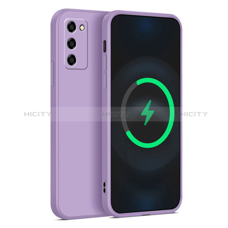 Funda Silicona Ultrafina Goma 360 Grados Carcasa para Oppo A56 5G Purpura Claro