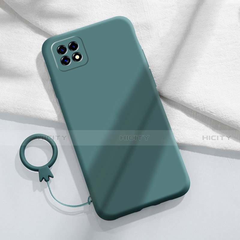 Funda Silicona Ultrafina Goma 360 Grados Carcasa para Oppo A72 5G Verde