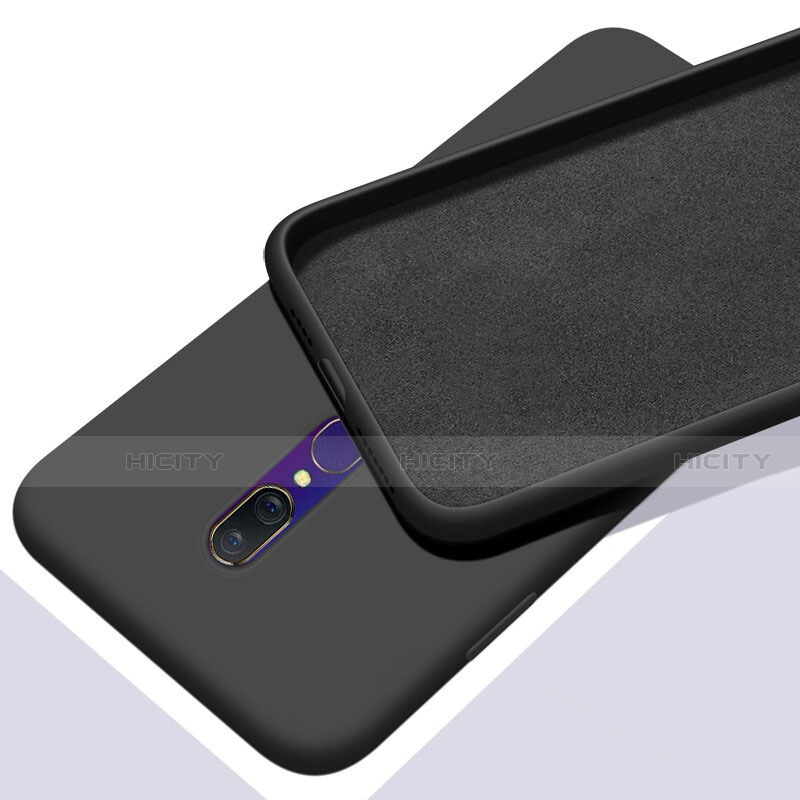 Funda Silicona Ultrafina Goma 360 Grados Carcasa para Oppo A9 Negro